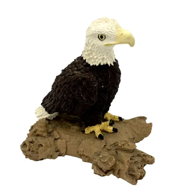 2000 Zondervan Resin Perched American Eagle Figurine