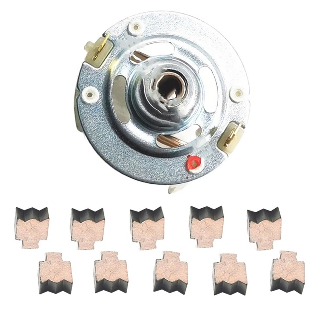 Spazzole Di Carbone Per Utensili Elettrici - 10 Pezzi Per RS775 RS750 RS755 | Ricambio Affidabile E Durevole - Foto 4