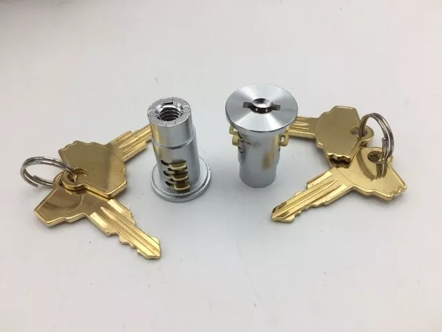 Lock and Key x2 Vending Gumball Machine Northwestern Eagle Oak A&A Acorn