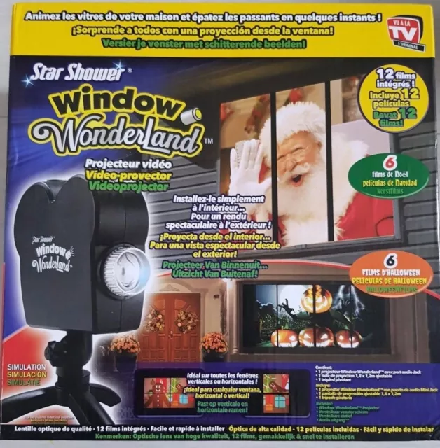 Projecteur Vidéo Star Shower Window Wonderland neuve