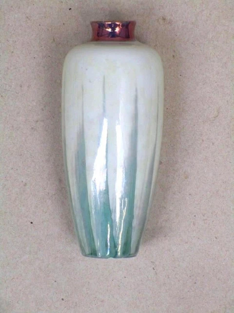 Porcelaine  De Limoges Vignaud  Vase  Art Deco  Peint Main  Epoque 1920-1930