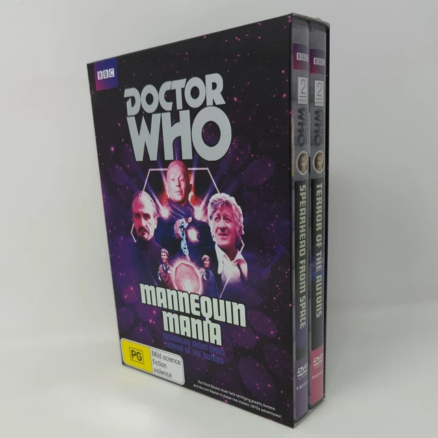 DOCTOR WHO Mannequin Mania Jon Pertwee Region 4 DVD Box Set 20.