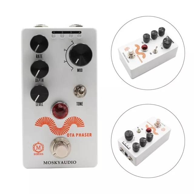 Bringen Sie den Sound Ihrer Gitarre mit dem Moskyaudio-Phaserpedal in neue Dimensionen