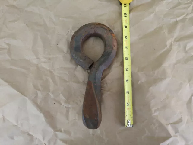 VINTAGE Antique Forged RUSTIC PRIMITIVE FARM BARN HOOK