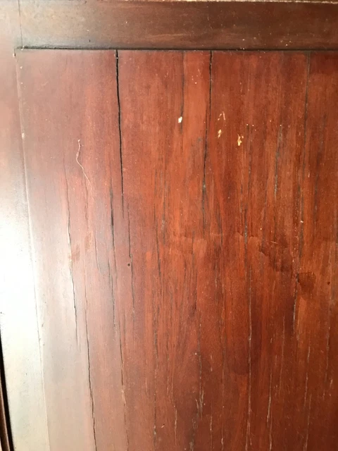 Antique Pair Large Thick Wood 36X108 Pocket Door Room Dividers Old VTG 237-23B 8