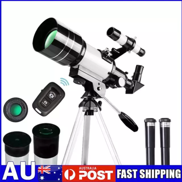 Travel Telescope 70mm Aperture Refractor 15X-150X for Astronomy Beginners