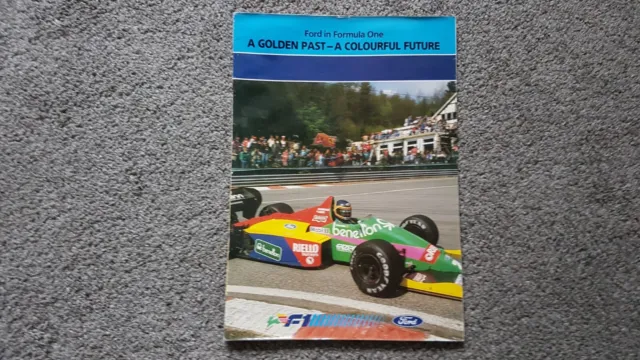Ford Formula One Sales Brochure 1980'S