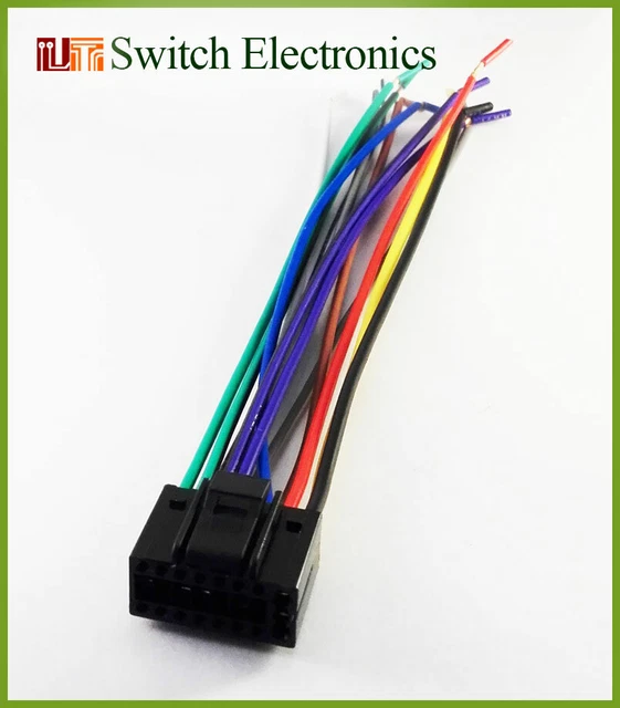 thumbnail image 2 of Replacement Wire Harness For Kenwood KDC-208U, 210U, 248U, 252U, 255U, MP142 Car Stereos 2 of 11