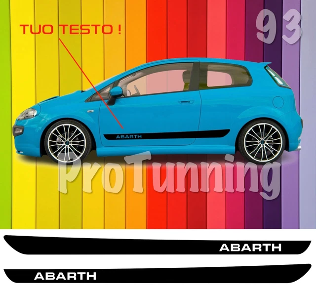 Fiat Grande Punto ADESIVI Decal Sticker Cover Tuning Cruscotto - Foto 2