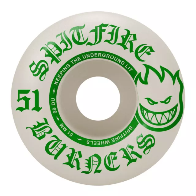 Spitfire Burner Bighead Classic 99D 51mm Skateboard Wheels