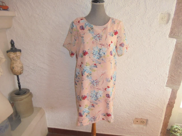 Robe Longue Legatte Jeans 'Save The Queen' Taille 38/40 Orange - TBE Occasion