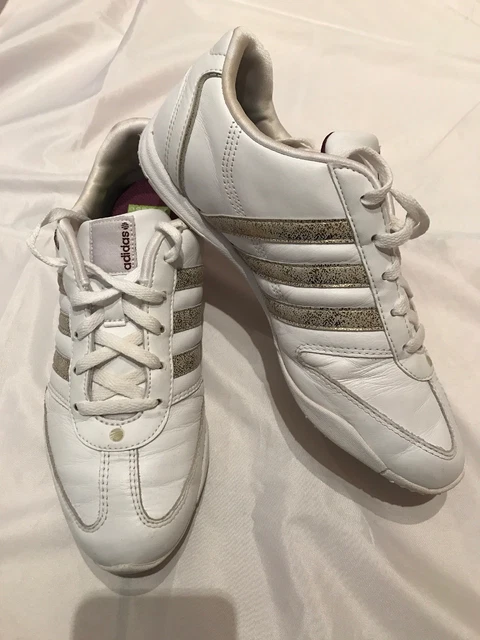 ADIDAS VIBE COMPLETE White With Gold trainers UK 5 £24.00 - PicClick UK