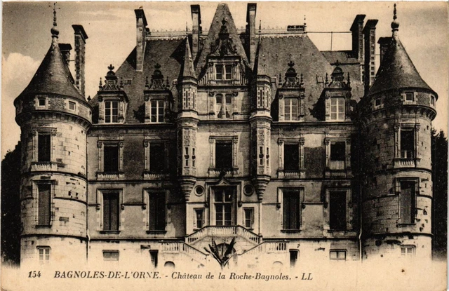 CPA AK BAGNOLES-de-l'ORNE - Chateau de la Roche-BAGNOLES (355395)
