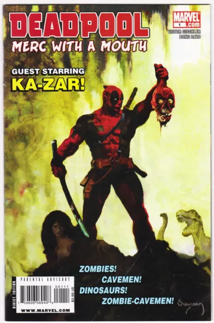 Deadpool Merc With A Mouth 1 From 2009 Arthur Suydam Cover