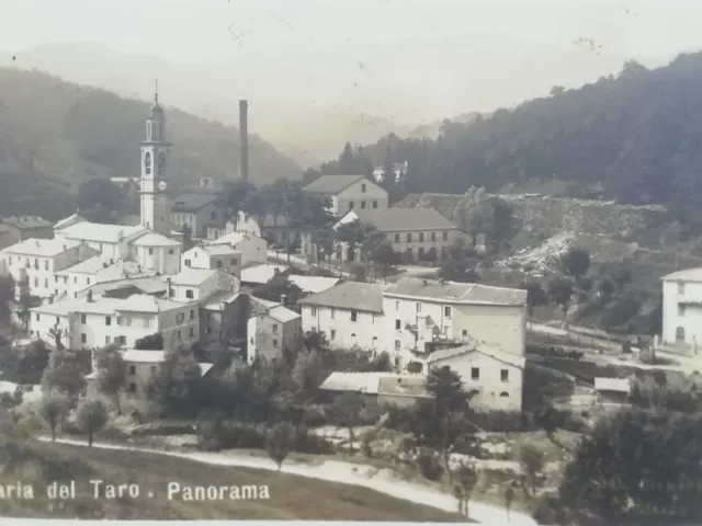 Cartolina Santa Maria Del Taro Panorama Animata Torniolo Parma Paesaggistica