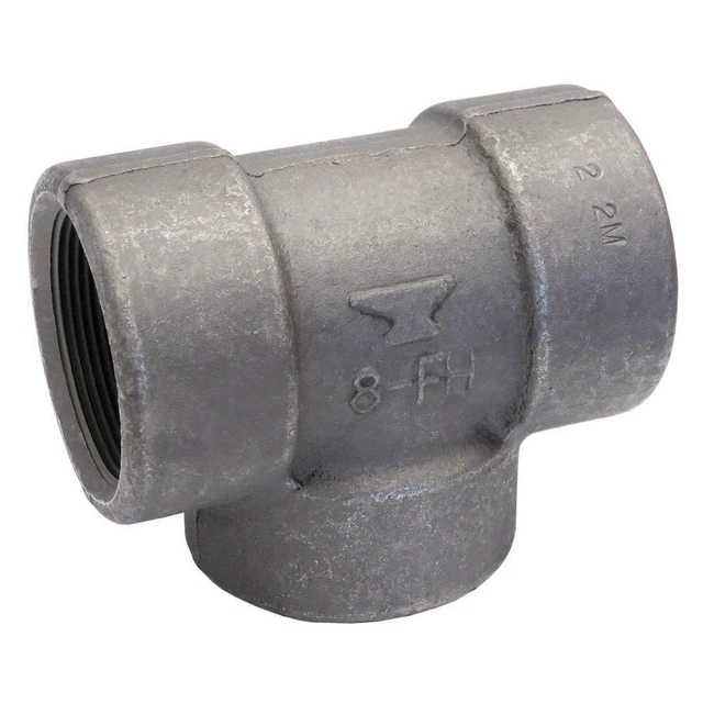 ANVIL 0361510522 Tee, Forged Steel, 3/4 in,NPT,Class 2000