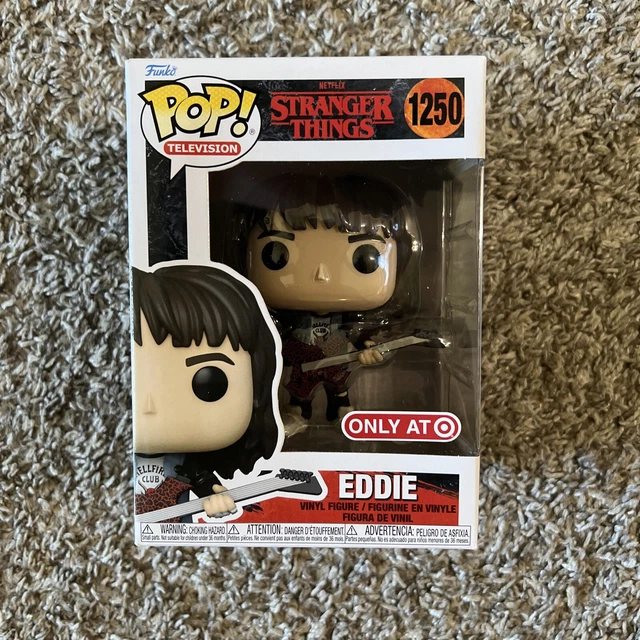FUNKO POP! STRANGER Things Eddie Munson 1250 Target Exclusive EUR 91