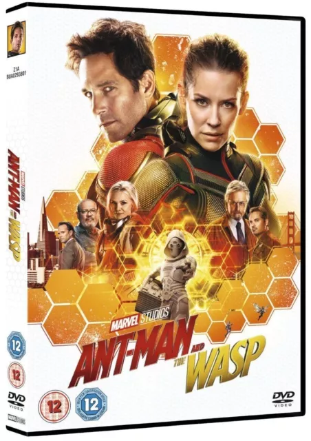 Ant-Man And The Wasp Paul Rudd Uk 2018 Dvd New And Sealed