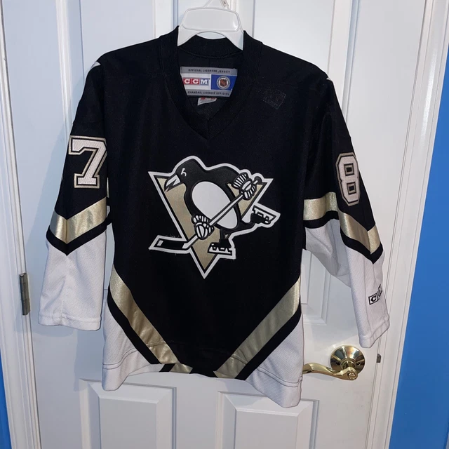 Vtg #87 SIDNEY CROSBY Pittsburgh Penguins NHL CCM Authentic Jersey 54 – XL3 VINTAGE CLOTHING