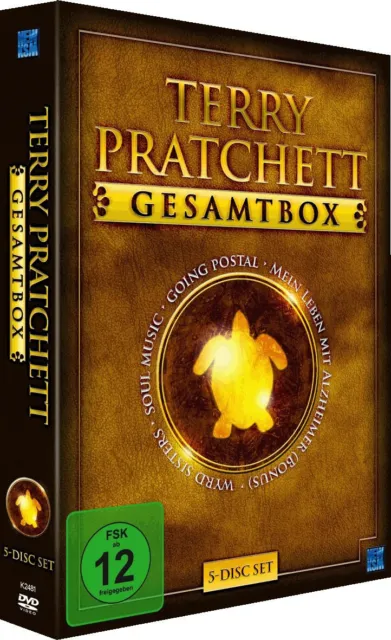 5-DVD-Box Terry Pratchett Gesamtbox (Wyrd Sisters/Soul Music/Going Postal), NEU