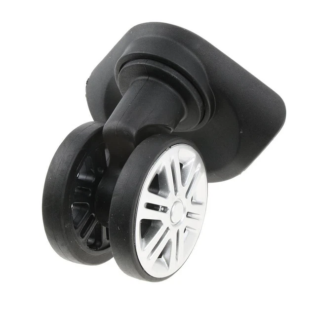 Replacement Luggage Suitcase Dual Roller Wheels Mute Casters A19-1 Pair