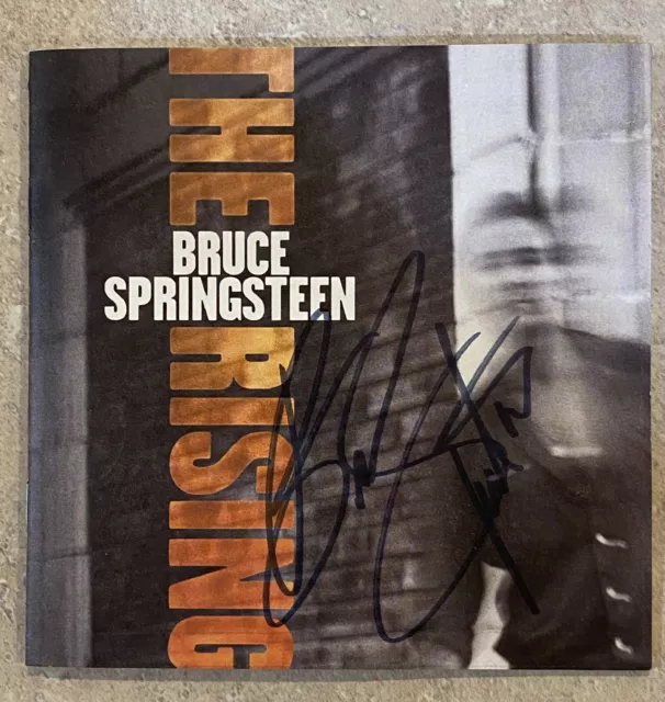 Bruce Springsteen Signed Cd The Rising Free Shipping Autograph