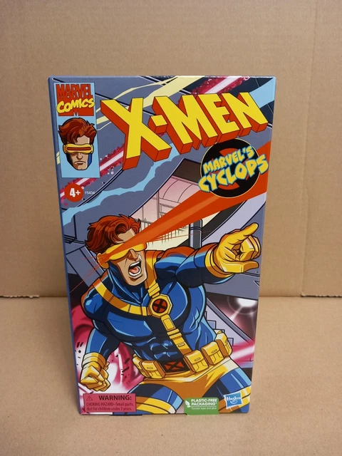 HASBRO MARVEL LEGENDS 90s X-Men Animated Series Cyclops VHS 6" Action ...