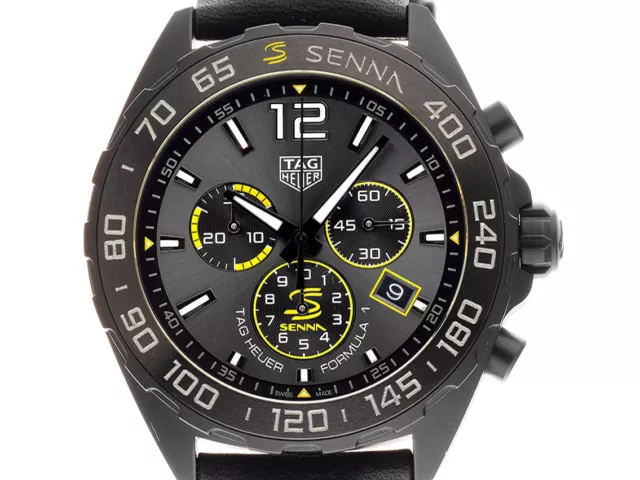 Tag Heuer Formula 1 Senna Special Edition Ref.CAZ101AJ.FC6487 Full Set Ungetr...