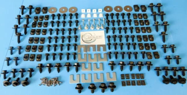 Front End Sheet Metal Hardware 216pc Kit Camaro Chevelle Nova Impala