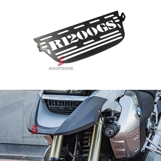 Copri Radiatore Griglia Ricambi Bmw R1200Gs Gs 1200 R 2006-2012 Alluminio Nero