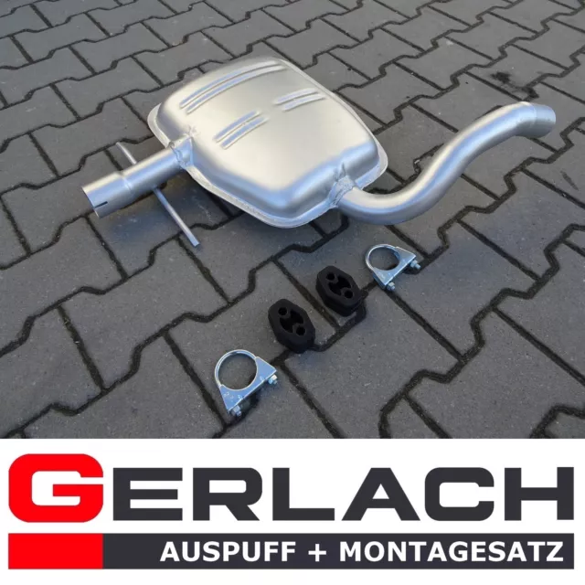 Auspuff für Vw Golf III 3 2.0 GTI 16V 2.8 VR6 Mittelschalldämpfer 5867