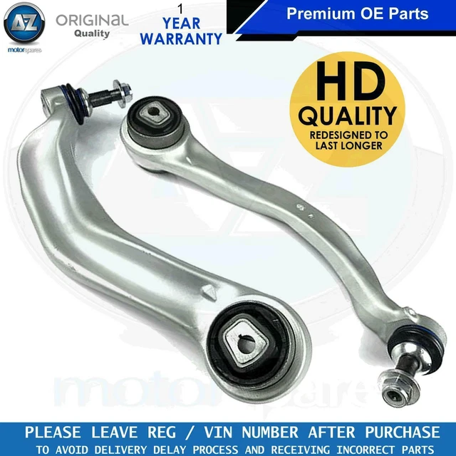 PCS Europe Front Upper & Lower Suspension Wishbone Kit For BMW 5 Series E39 – Complete Ball Joints & Links