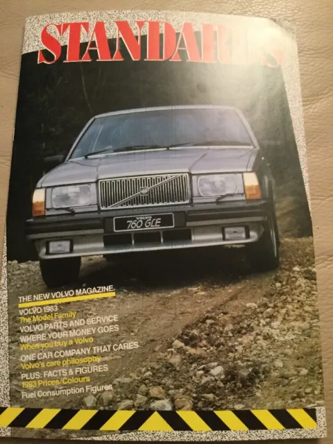 Standards - Volvo Magazine - 1983