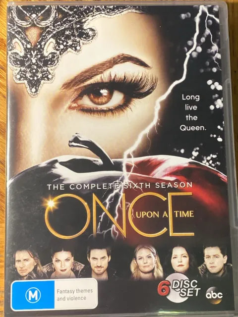 Once Upon A Time Season 6 - DVD 2016 Complete Region 4 PAL M Free Postage (18)