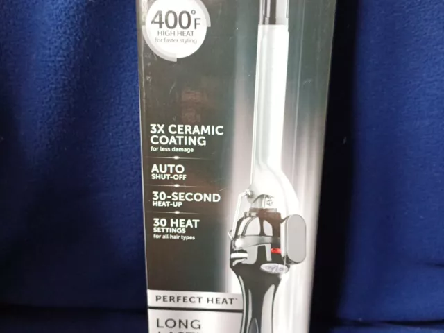 Revlon Perfect Heat Curling Iron 3/4" Barrel Ceramic MOD-RV052  *Brand New *