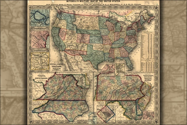 POSTER MANY SIZES Map Of The - Poster Many Sizes Map Of The United States.webp