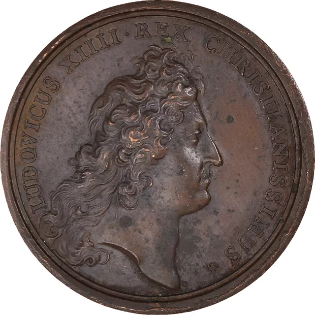 [#1151700] France, Médaille, Louis XIV, Prise de Condé, History, 1676, Mauger, R