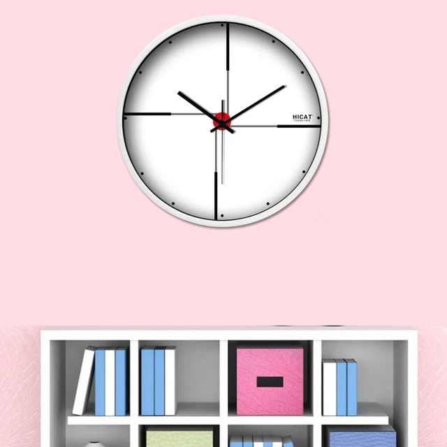 Large Mute Wall Clock Wall Hanging Clock Large Wall Clocks Household 6