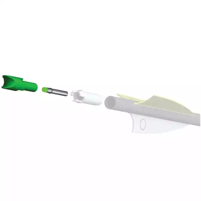 TenPoint Alpha-Brite Lighted Nock System .297 Grn HEA-358-3
