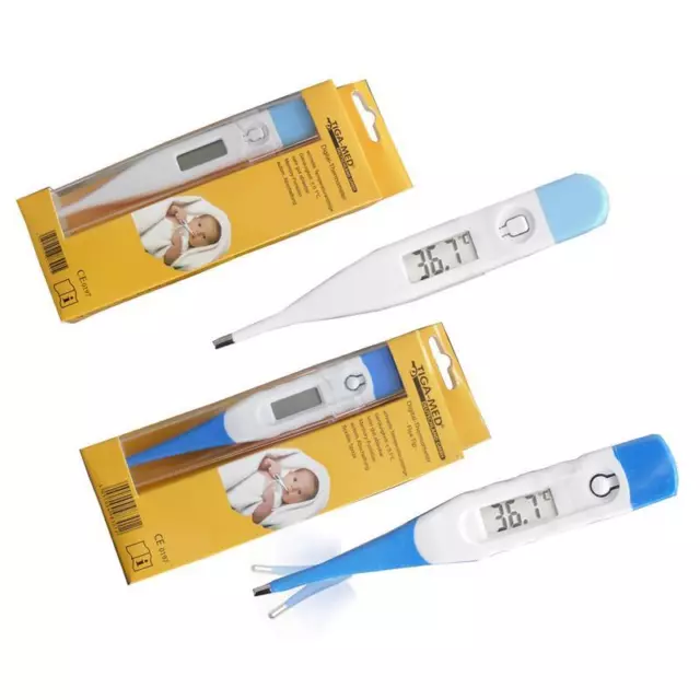 Fieberthermometer Digital Thermometer Standard Digitalfieberthermometer NEU&OVP 2