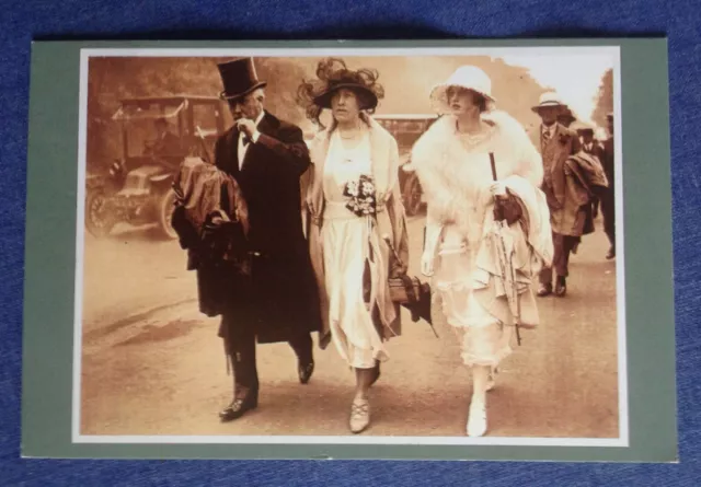 Postcard. Royal Ascot June 1921.  The Nostalgia Postcard. (PAU)
