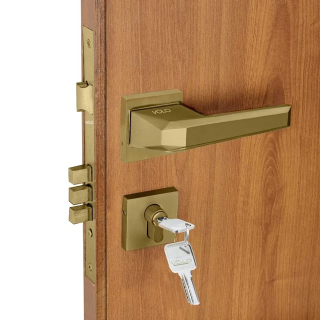 Bouton De Porte à Mortaise Géorgien En Laiton Poli – Infinity