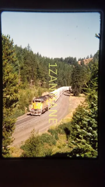 T1907 TRAIN SLIDE Railroad MAIN Line UNION PACIFIC 3750 NORDEEN OR 1999