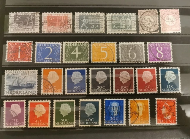 Briefmarken Niederlande Lot gestempelt