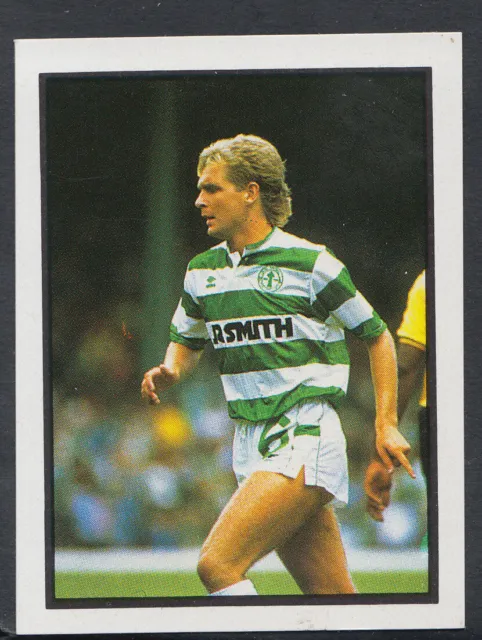Daily Mirror Soccer 1988 Sticker No 315 - Glasgow Celtic - Peter Grant  (S14)