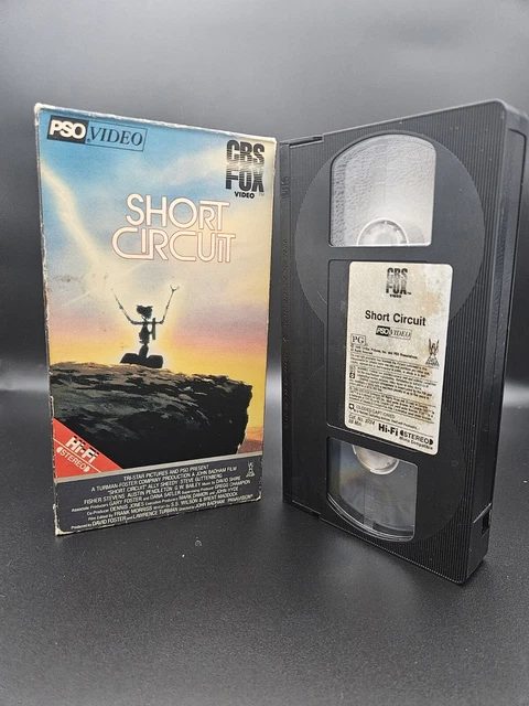 SHORT CIRCUIT VHS VCR 1986 CBS Fox Hi-Fi First Press Pso Video £6.77 ...