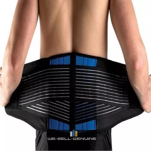 Adjustable Neoprene Double-Pull Lumbar Support Lower Back Belt Brace Pain Relief 3