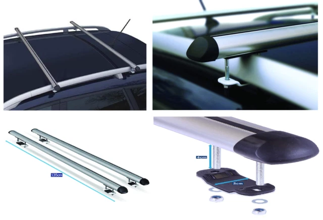 Streetwize universal best sale roof bars