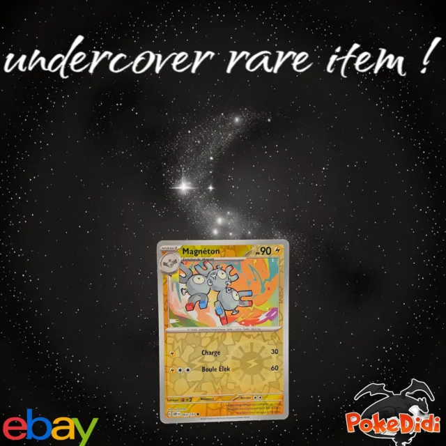 Pokemon Magneton Card 064/197 Reverse EV3 Obsidian Flame Fr