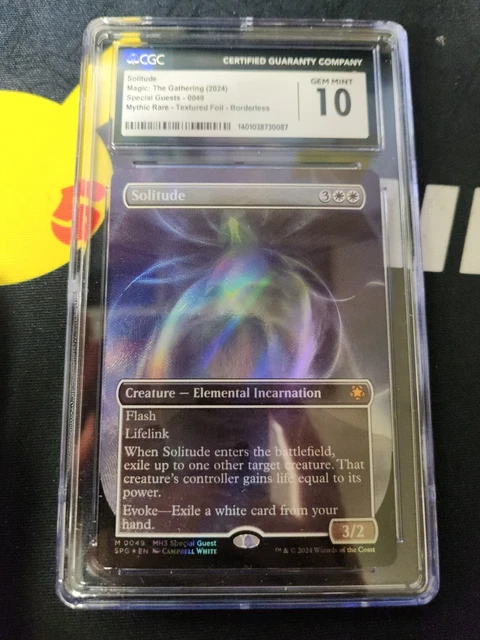TEXTURED FOIL - Solitude (Borderless) Foil Magic: Special